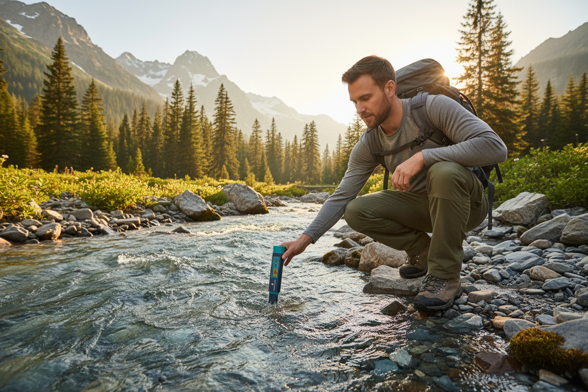 Trinkwasser unterwegs testen – So bleiben Wanderer sicher